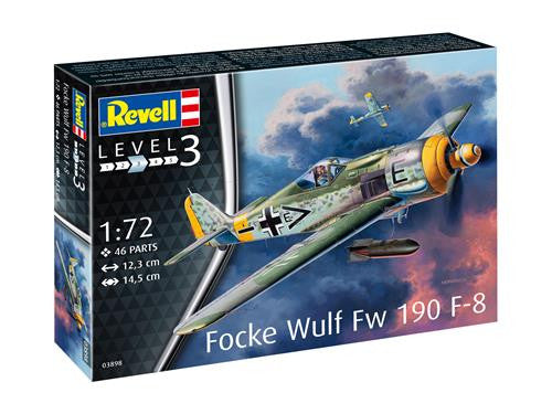 Model Set - Focke Wulf Fw190 F-8 (1:72 Scale)