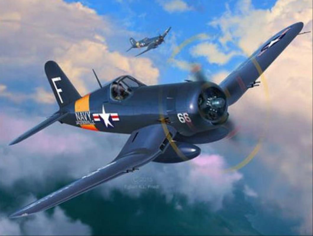 Model Set - F-4U-4 Corsair (1:72 Scale)