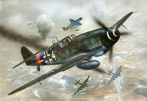 Model Set - Messerschmitt Bf-109 (1:72 Scale)