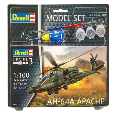 Model Set - AH-64A Apache (1:100 Scale)