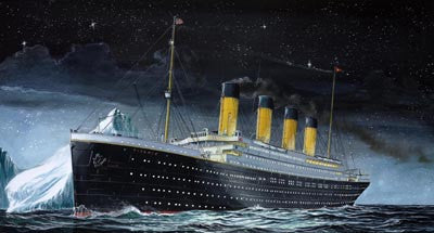 Model Set - RMS Titanic (1:1200 Scale)