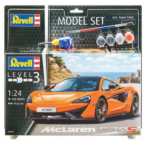 Model Set - McLaren 570S (1:24 Scale)