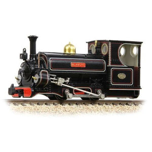 Main Line Hunslet 0-4-0ST 'Blanche' Penrhyn Quarry Lined Black (Early) - Bachmann -391-125 - Scale OO9 - LAST CHANCE TO BUY