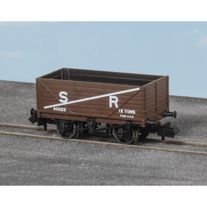 9ft 7 Pllank Open Wagon, SR, Brown