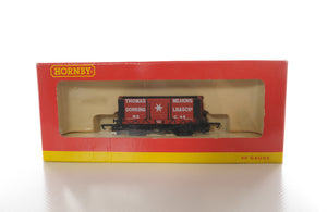 USED GOOD Boxed - 6 Plank Wagon Thomas Meakins Hornby R6113 Our Box Ref sh217