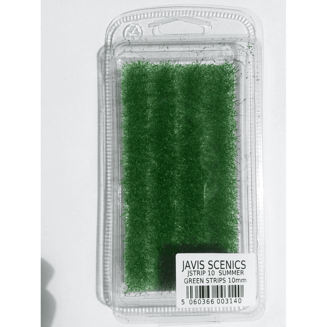Static Grass Strips - Green 6mm - JSTRIP10