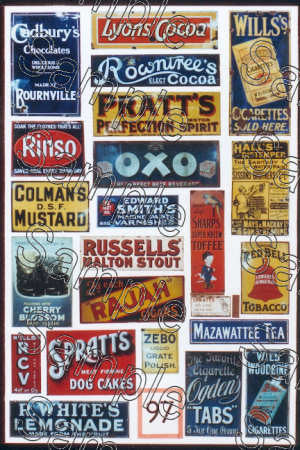 Enamel Advert Signs