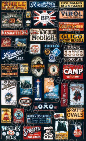 Enamel Advert Signs 2