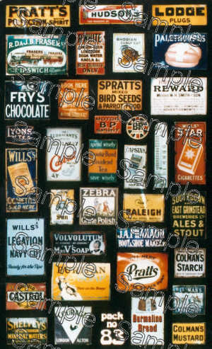 Enamel Advert Signs 3