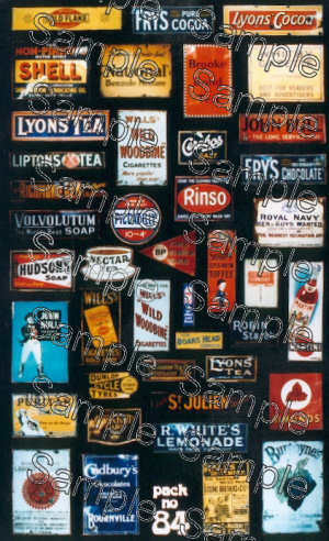 Enamel Advert Signs 4