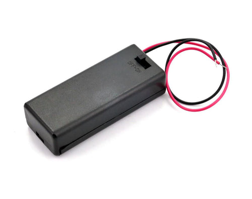 Battery Box with Switch for 2 x AAA Batteries
