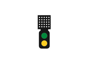 DCC Signal (Theatre Indicator) 2 Aspect Distant