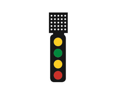 DCC Signal (Theatre Indicator) 4 Aspect Outer Distant