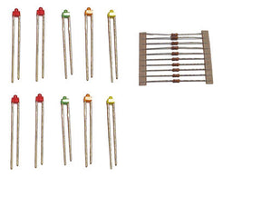 LED Pack Assorted Colour Subminiatures (10)