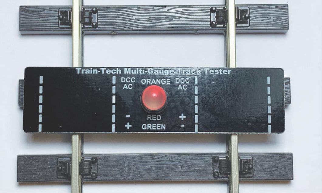 Multi Gauge Track Tester for OO/O/G Scales